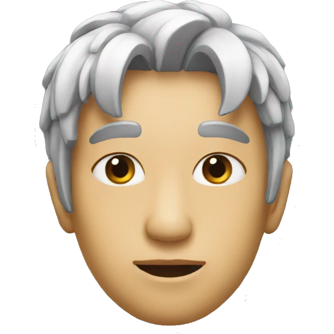 Shpitz looking like human  emoji