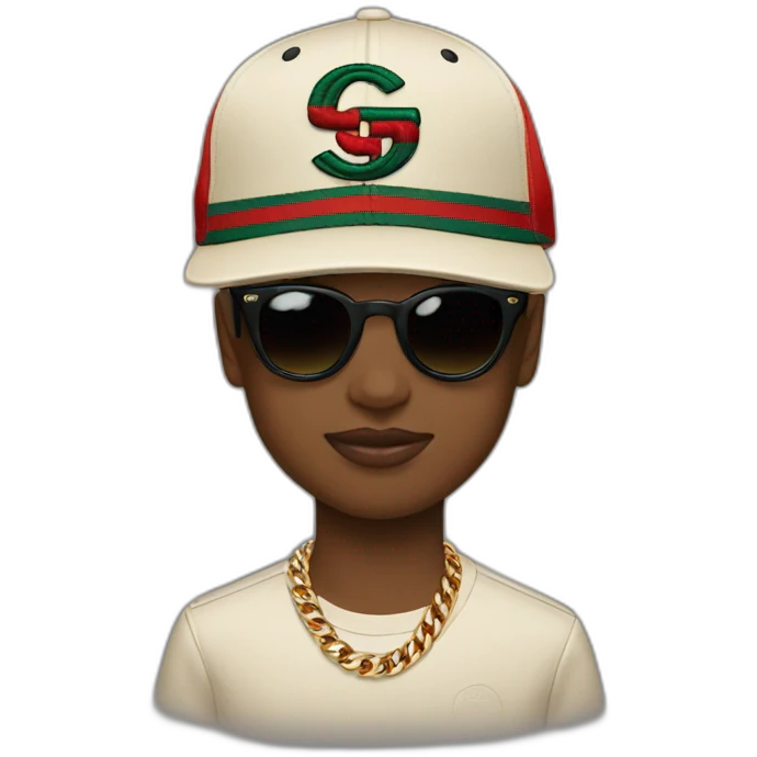 Casquette Gucci emoji