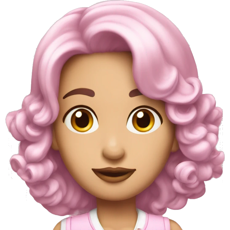 stanley pink coquette  emoji