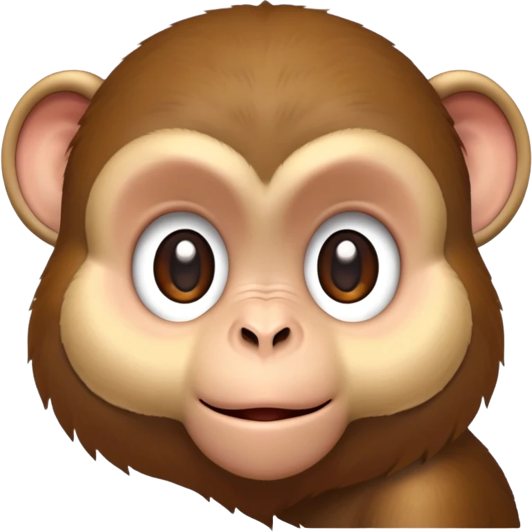 Cute monkey emoji