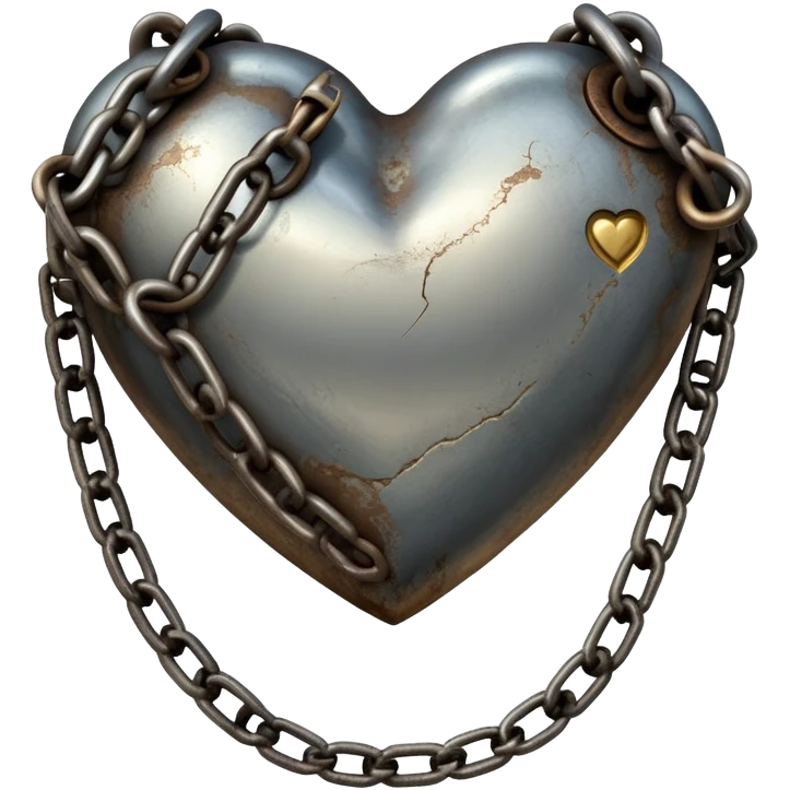 Corazón encadenado  emoji