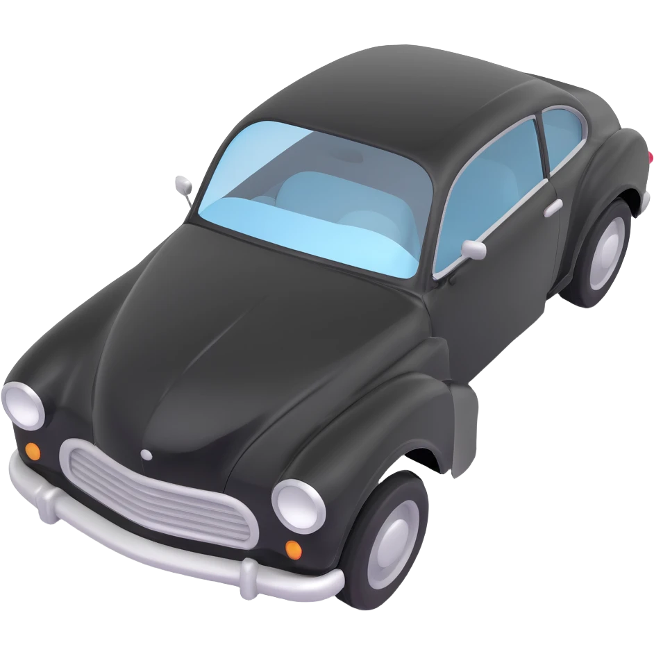 modern and clean glossy black car with a light gray or transparent curved film floating partially above and partially attached to the car, film has a subtle reflective edge, part of the film is still unrolled emoji