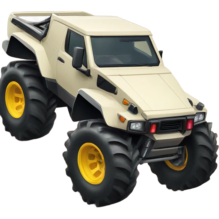 lamborghini monster truck emoji
