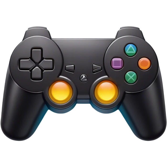 Clash of Clans aesthetic: Cinematic Playful PlayStation 3 Console Portrait Emoji, rendered in a 3D vector-style similar to standard emojis with minimal shading and bold, simplified shapes. A compact, distinct form with signature details, softly glowing with a cutting-edge console technology charm. Simplified yet unmistakably iconic, highly detailed and consistent, glowing with a soft radiance and high shine. Stylized with a touch of technological advancement and a soft glowing outline, capturing the essence of a beloved gaming relic with a friendly, playful manner! emoji