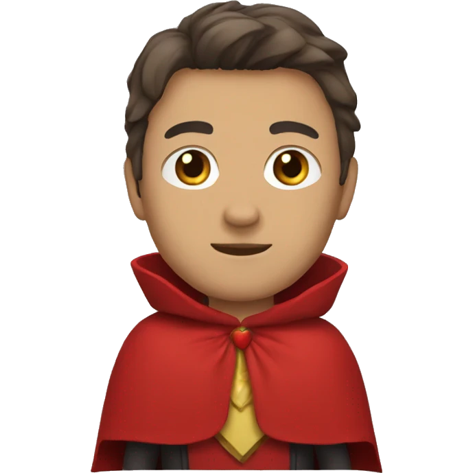 red cape emoji