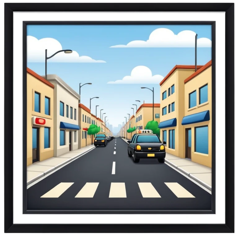 street with border control emoji
