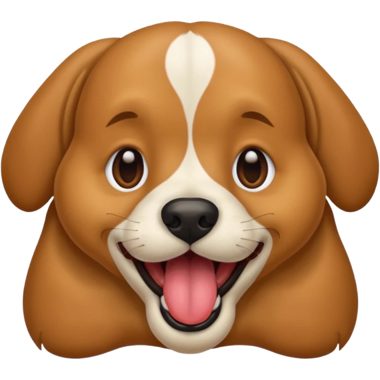 dog licking sahil  emoji