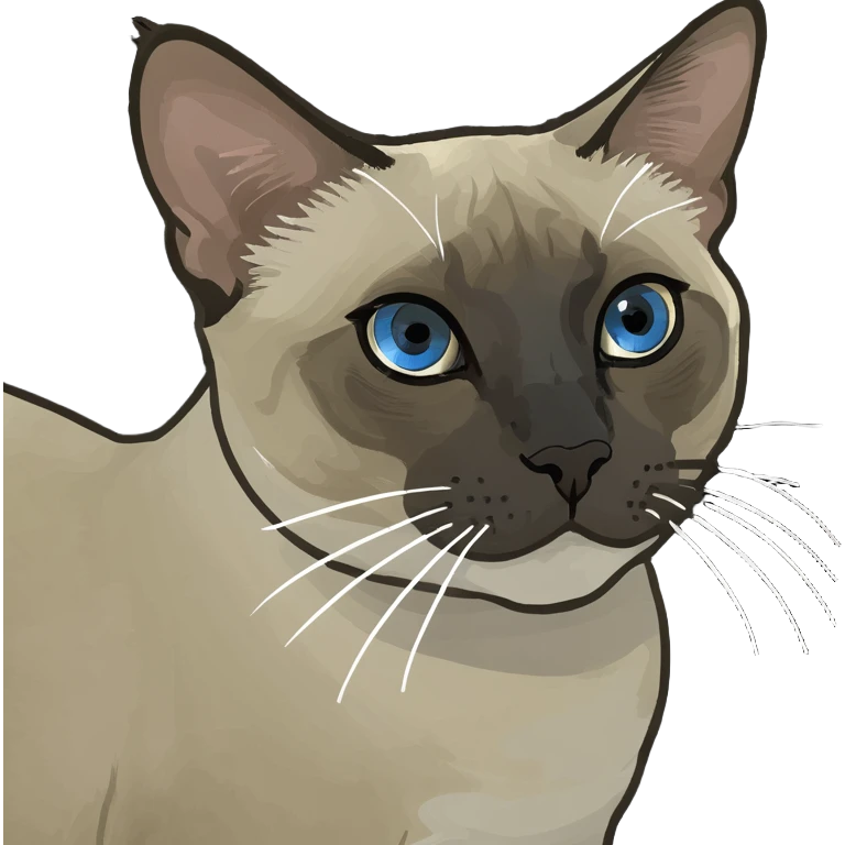 Thai Siamese Cat emoji