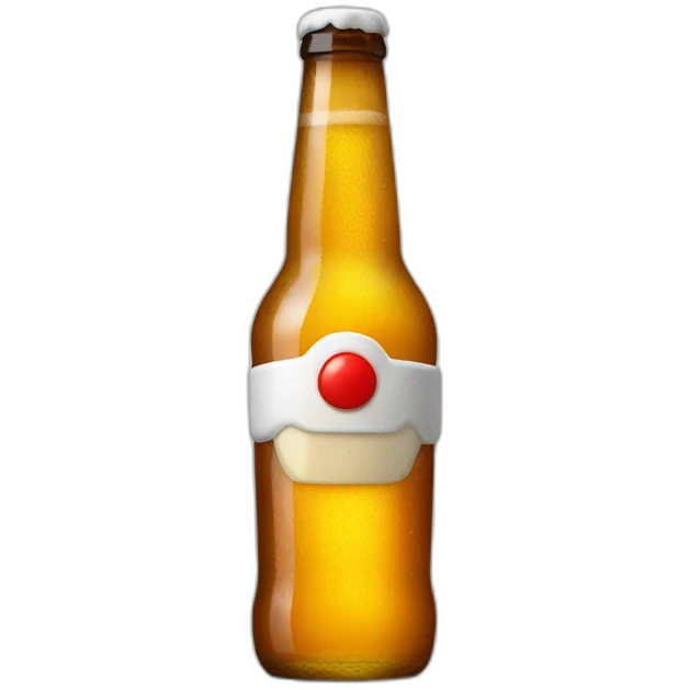Mario drink beer emoji
