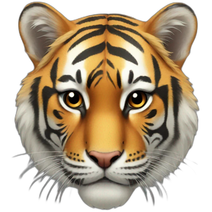 Crown tiger emoji