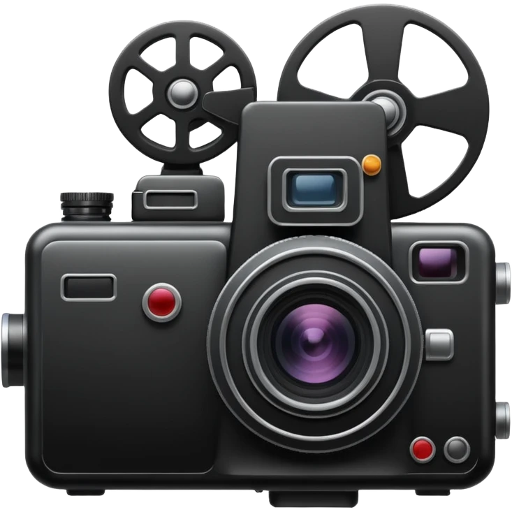camera de cinema emoji