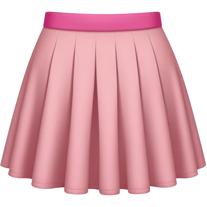 pink skirt emoji