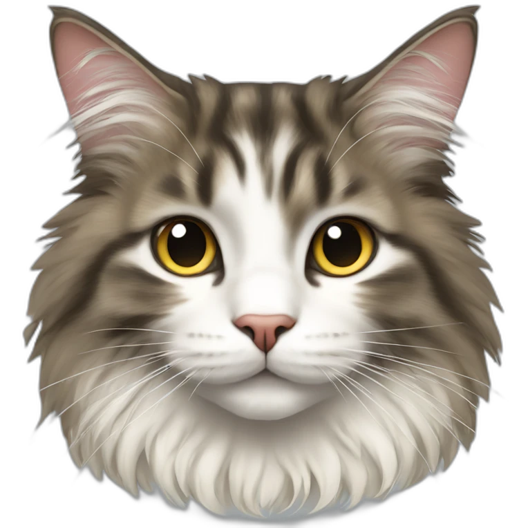 Norwegian Forest Cat emoji