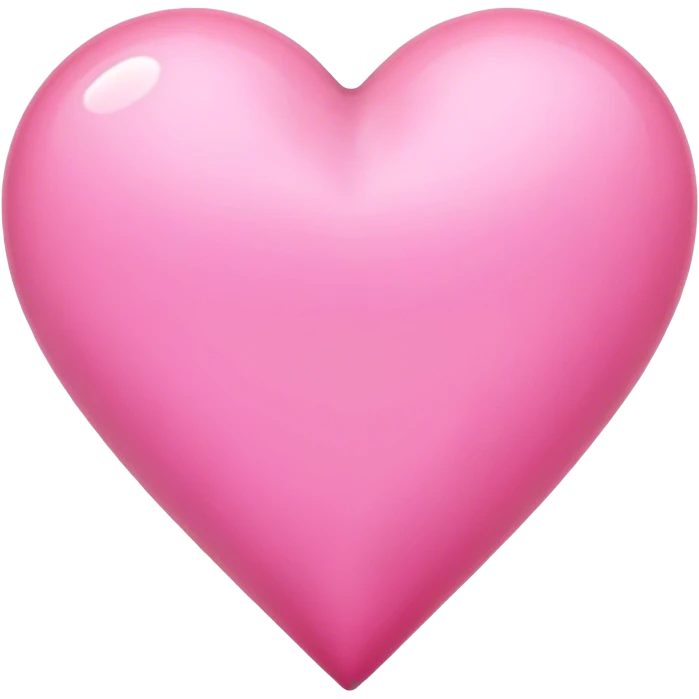 Heart pink emoji