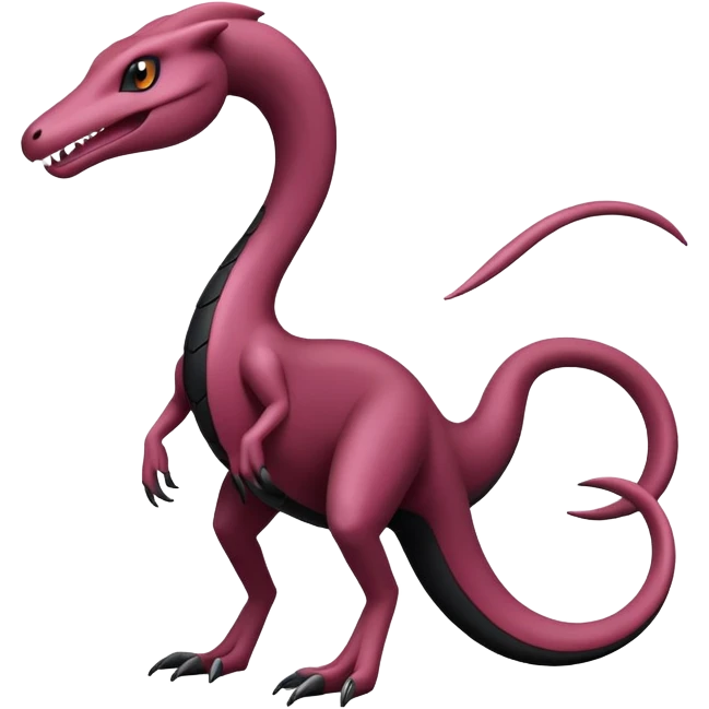 Black Salazzle-Pokémon-Fakémon-creature emoji