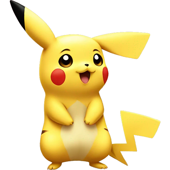 Pikachu Giving kiss emoji