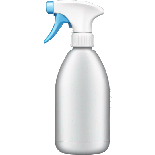 A spray bottle for cleaning emoji