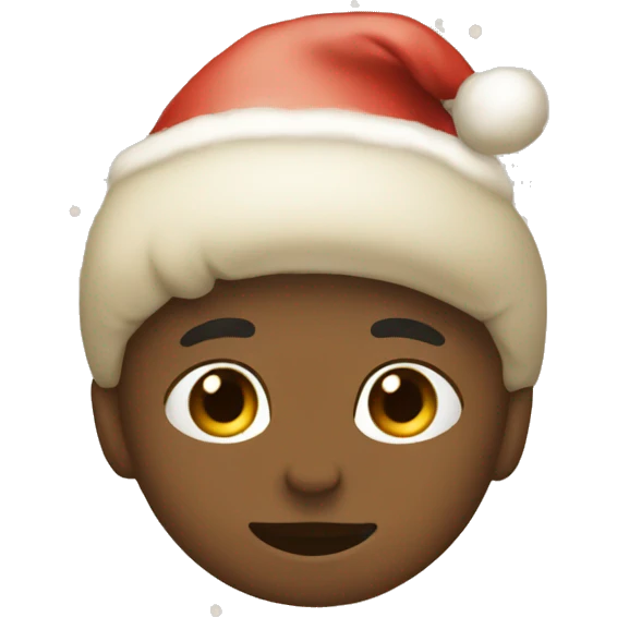 Beige aesthetic Christmas emoji
