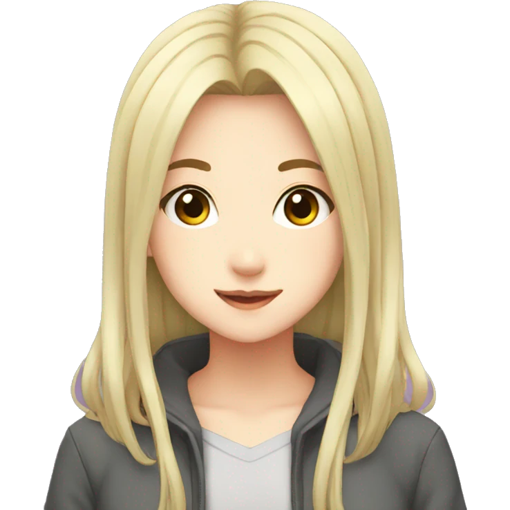 Anime girl emoji