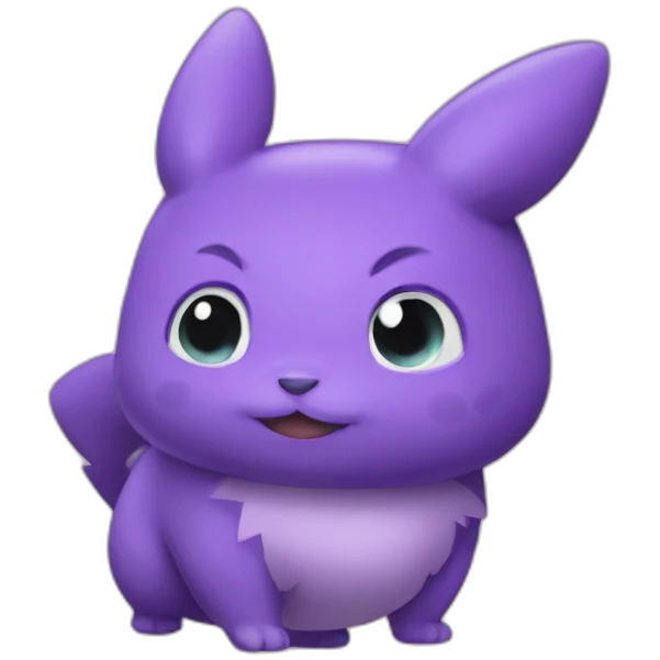 Purple pokemon emoji