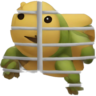 Cage trap emoji