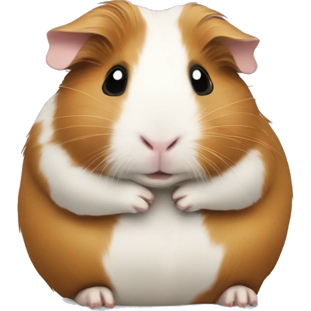 guinea pigs hugging emoji
