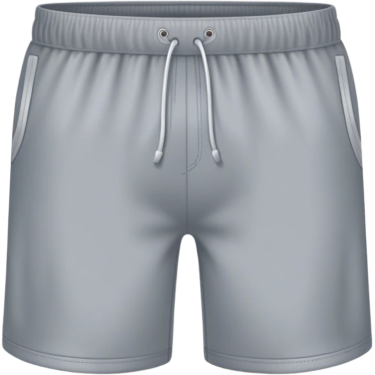 Gym shorts without a body emoji