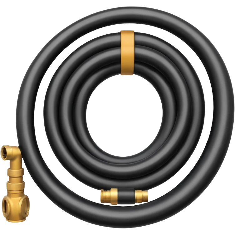 A Hose – coiled water hose emoji