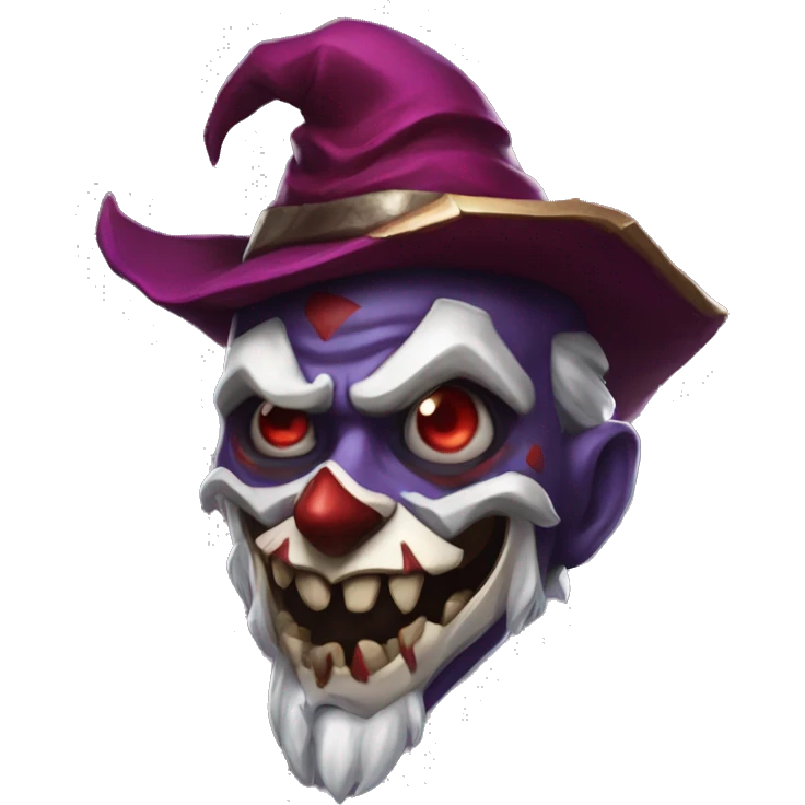 shaco from leauge of legends emoji