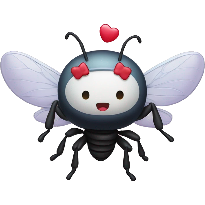 Fly x hello kitty emoji