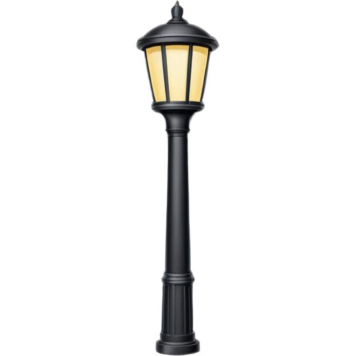 Street light lamp emoji