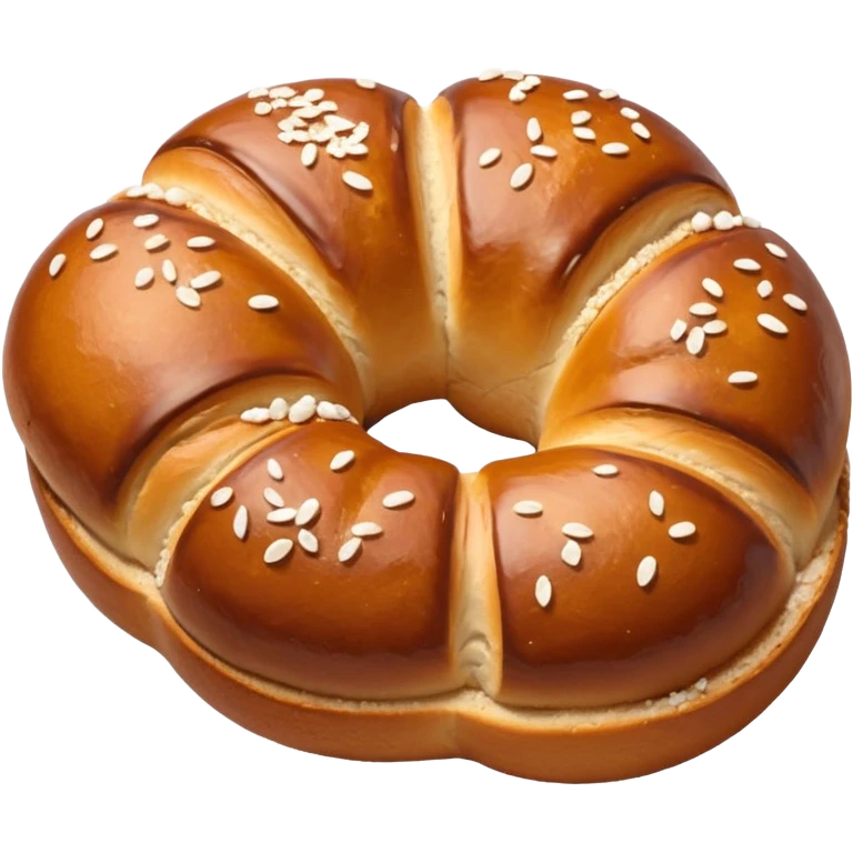 pretzel bread emoji