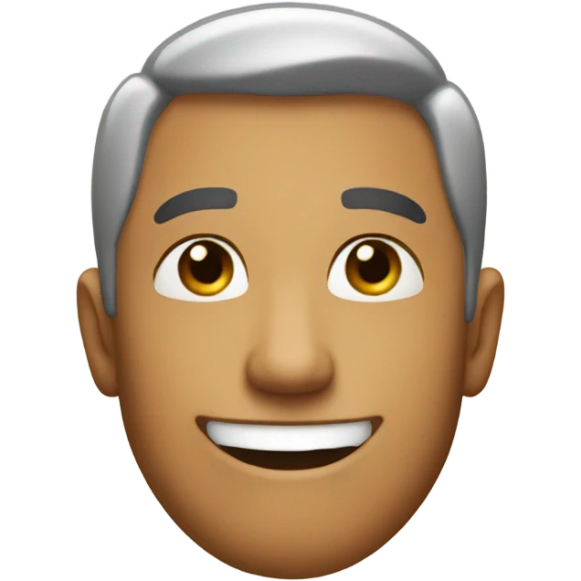 Kevin smiling emoji