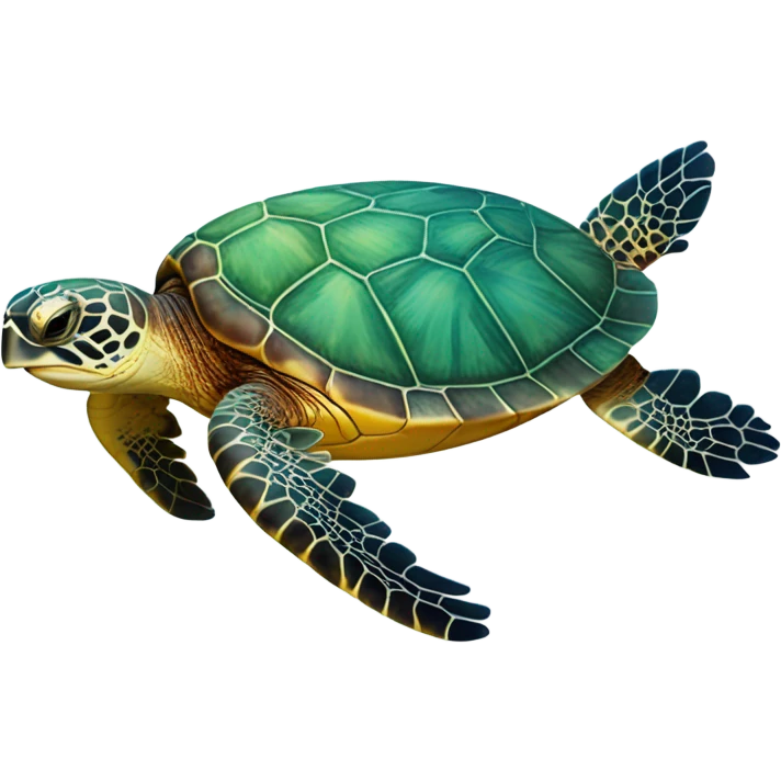 Sea turtle emoji