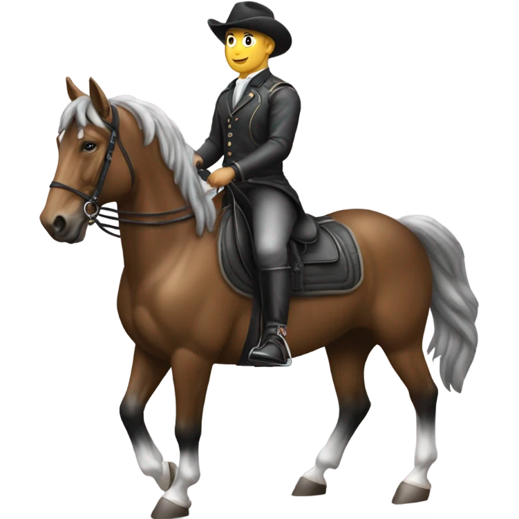 Horse rider emoji