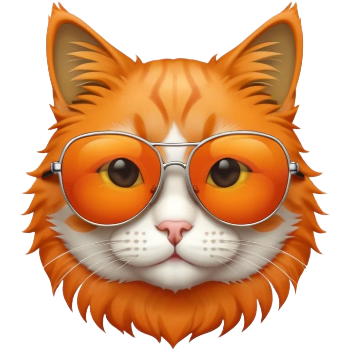 Cat with sunglassesrn  up ing  emoji