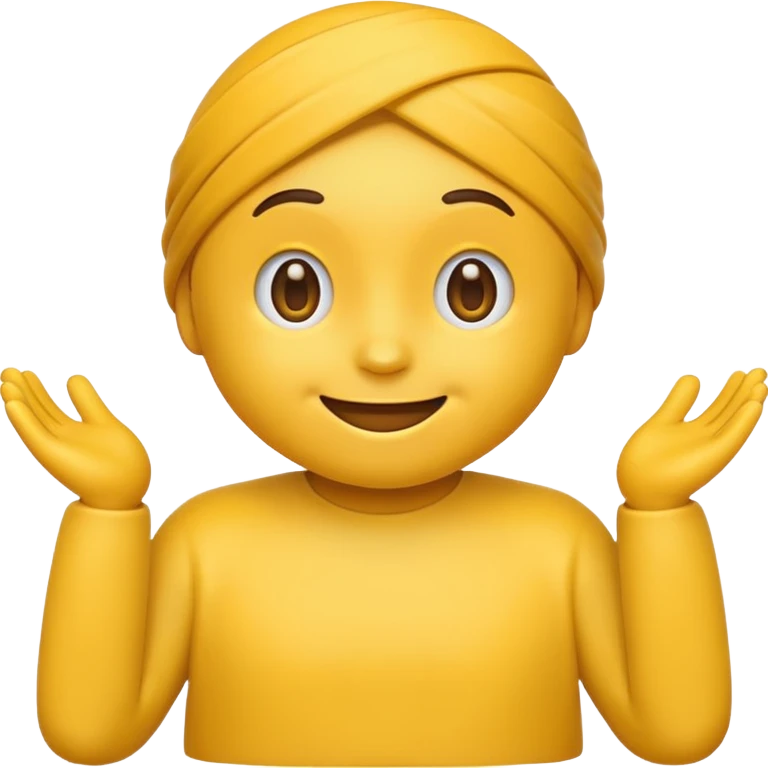 shrugging shoulders yellow emoji emoji