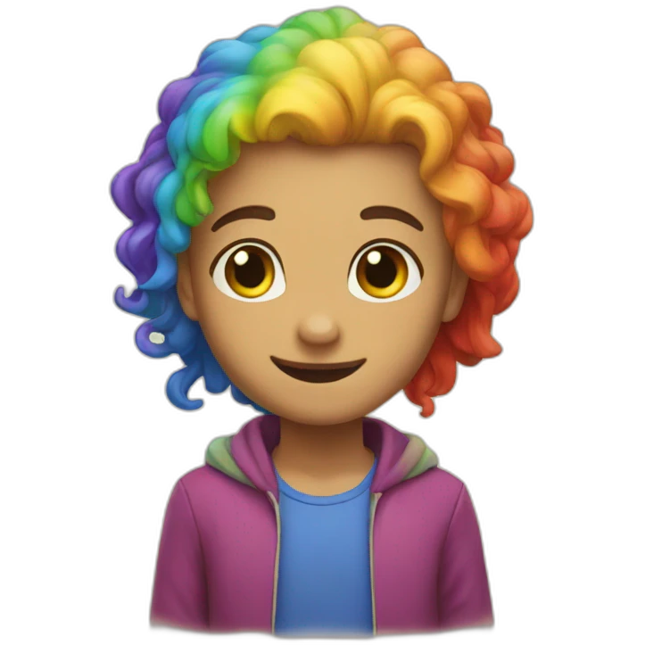 Rainbow friends emoji