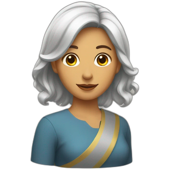Femme réunionnaise emoji