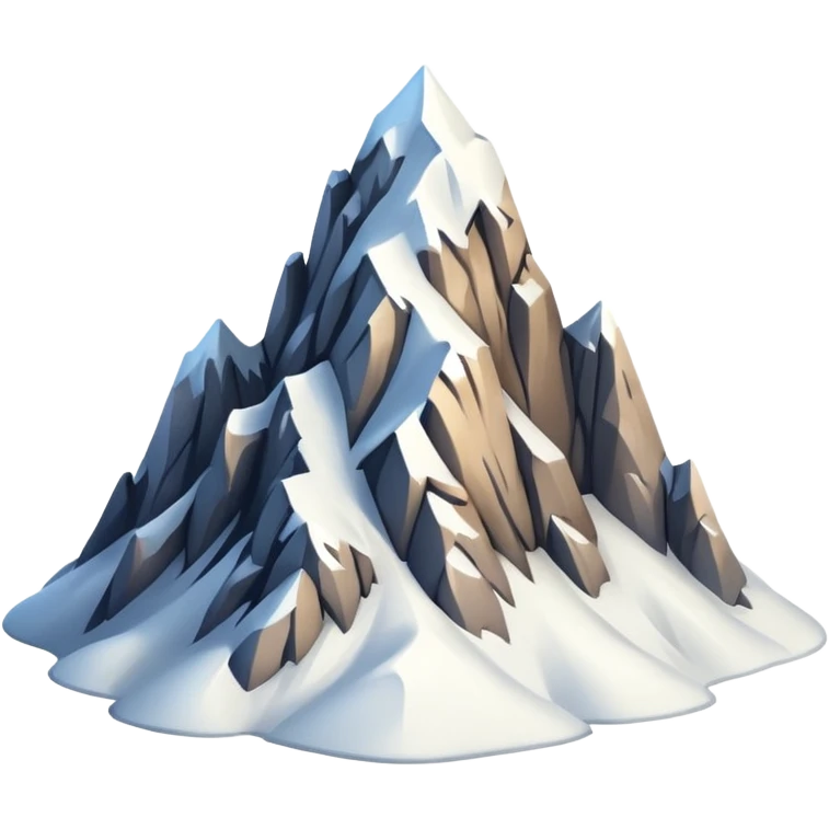 snowy mountain peak emoji