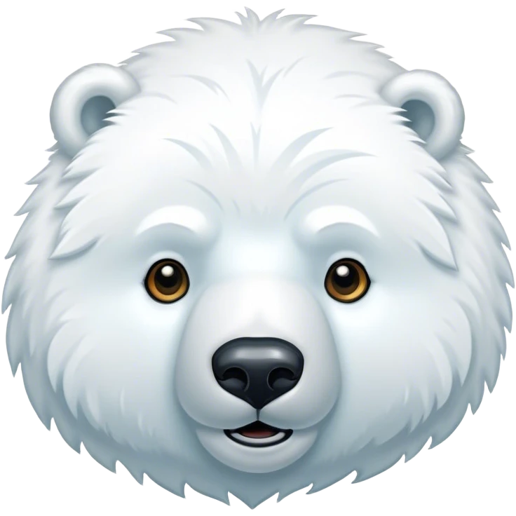 Polar bear emoji