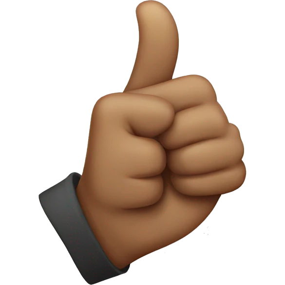 thumbs down emoji