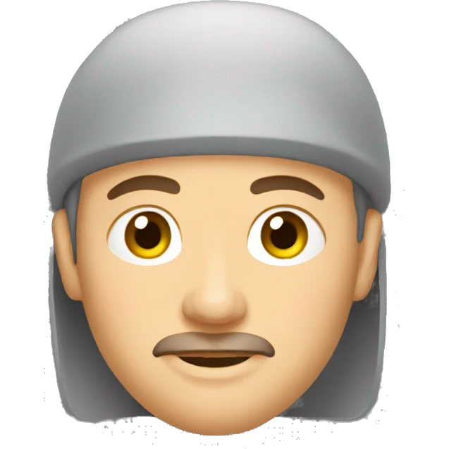 Ukrainian man in vyshyvanka emoji