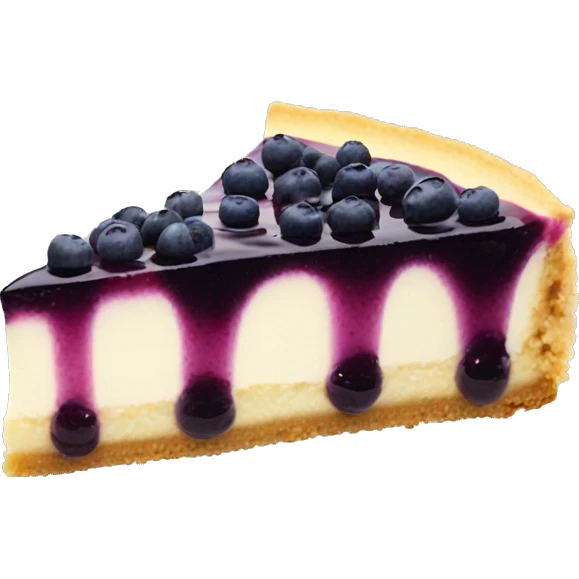 Blueberry Cheesecake  emoji