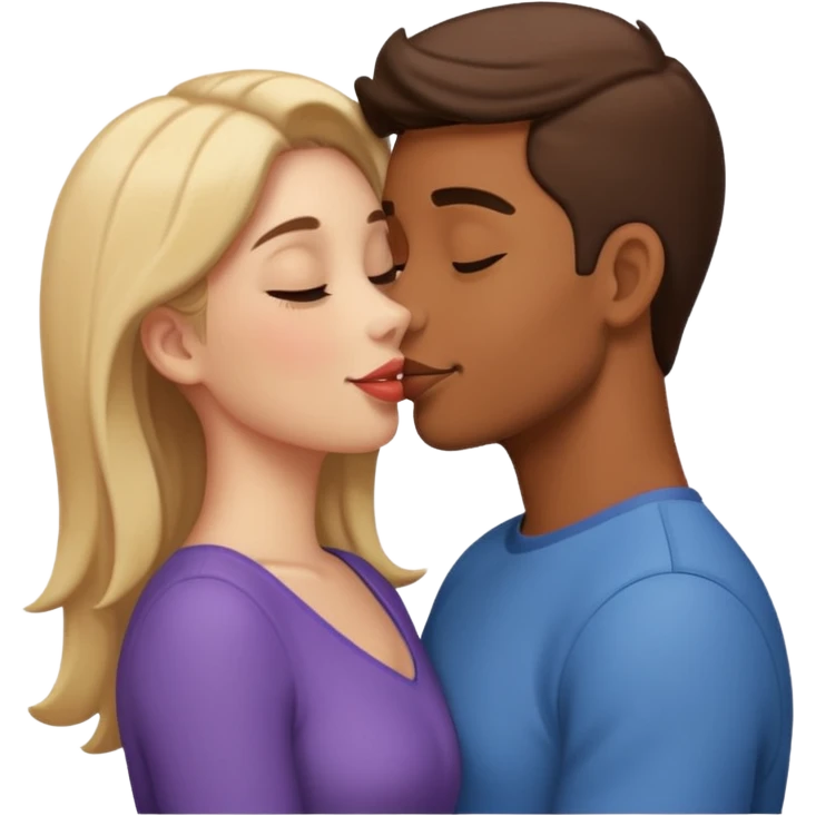 Kissing emoji