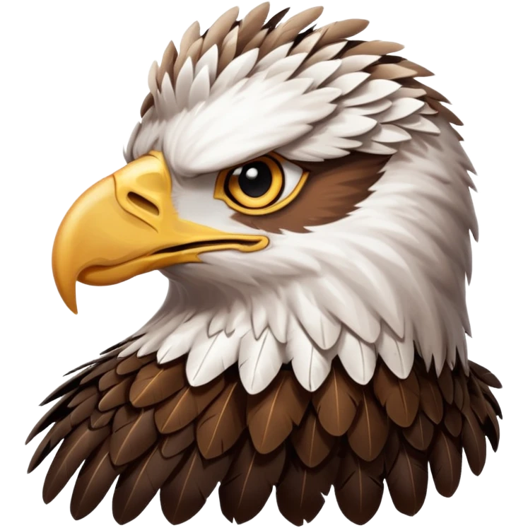 Downed eagle emoji
