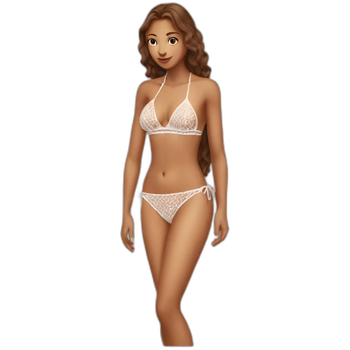 woman-leaned-over-bikini-lace emoji
