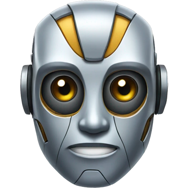 robot face emoji