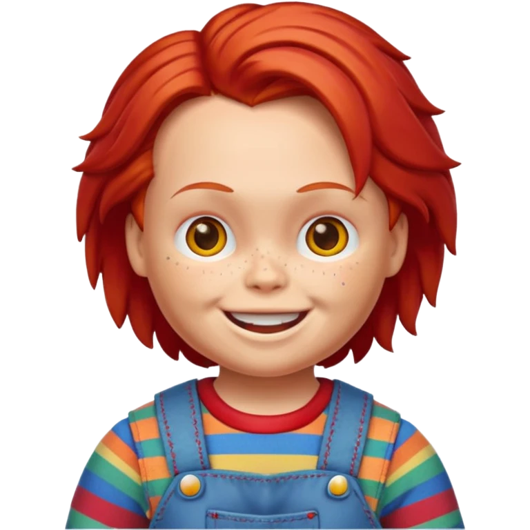 Un emojin de chuky emoji