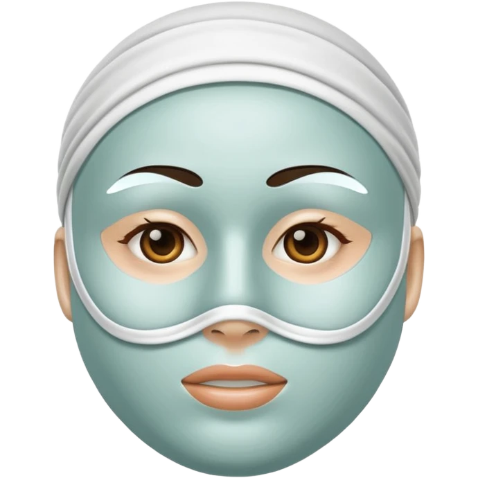masque visage soins  emoji